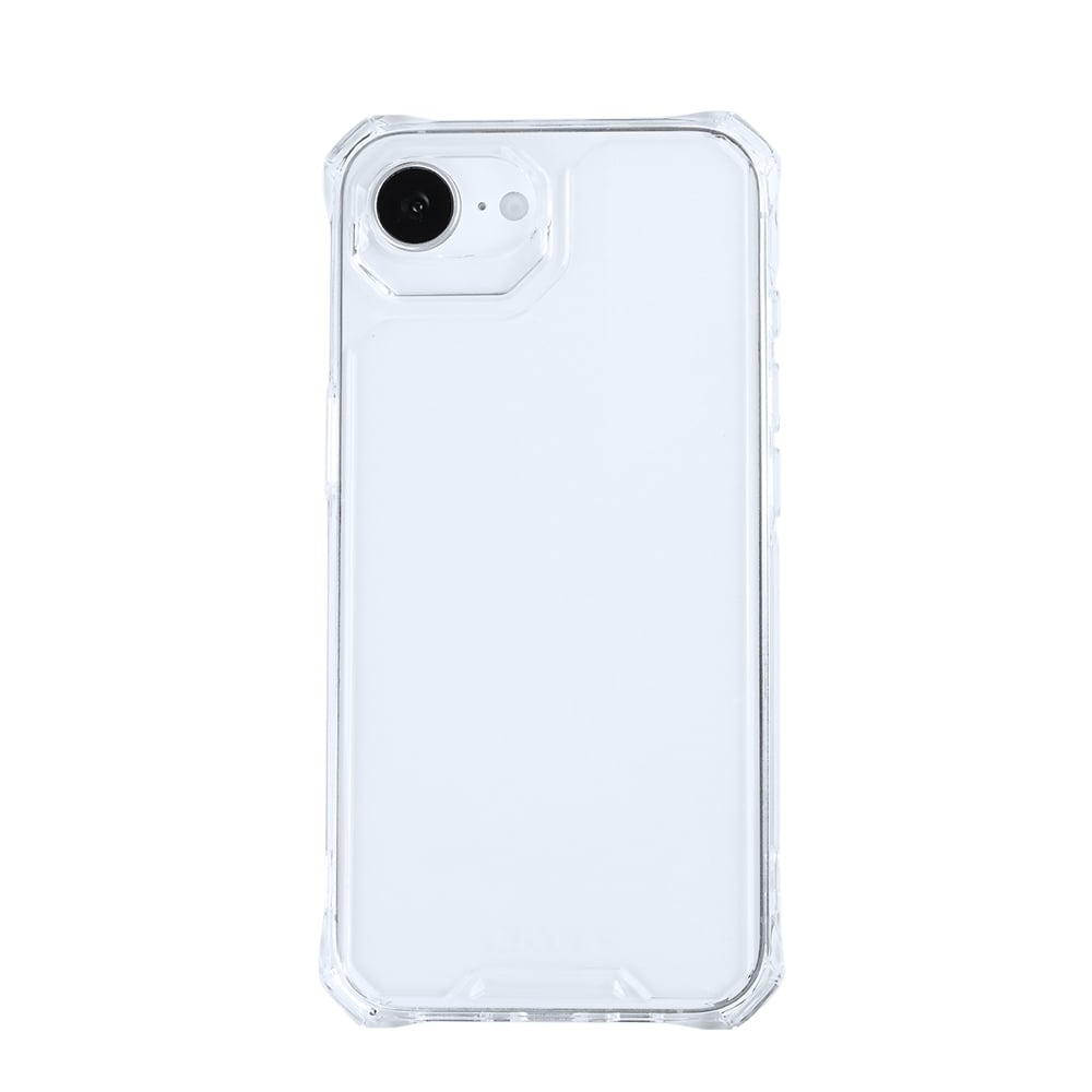 Rixus Armor-X Anti Shock Case For Apple iPhone 16e Transparent