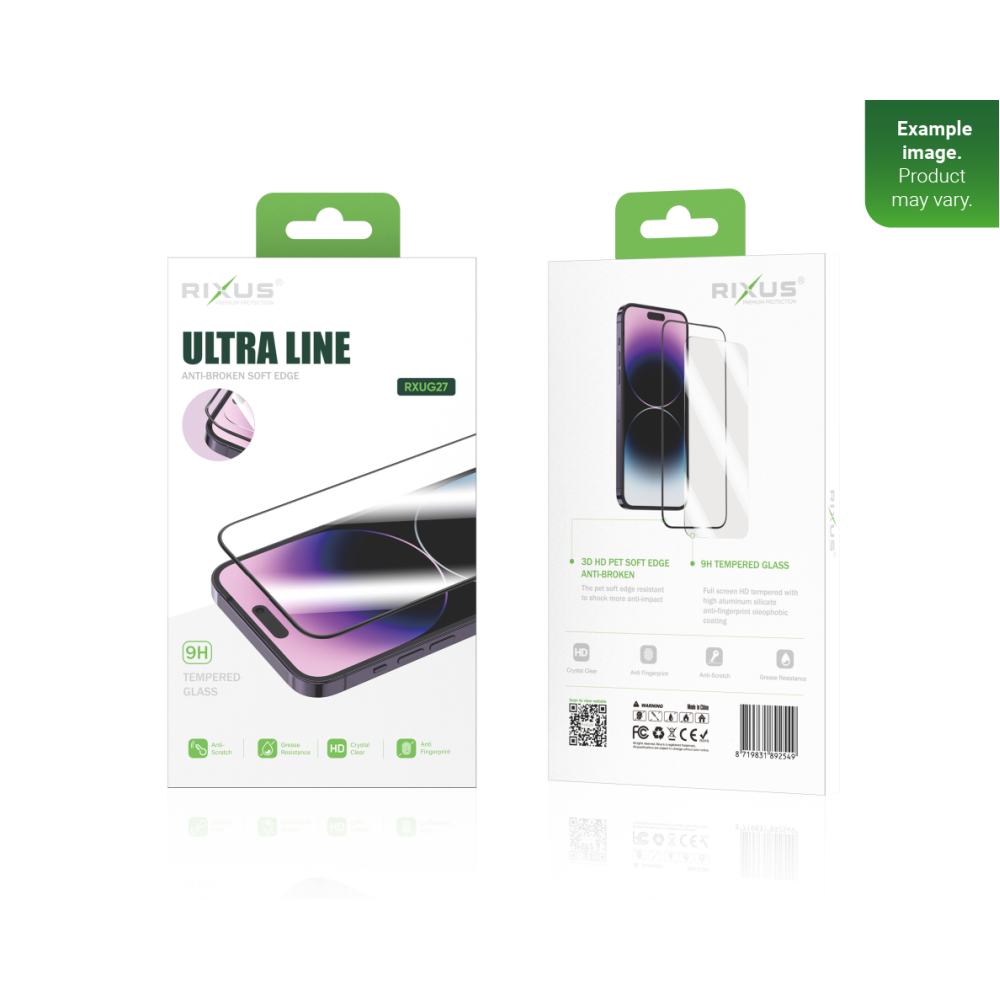 Rixus Clear HD Ultra Line Tempered Glass For Samsung Galaxy S23 Plus, S22 Plus