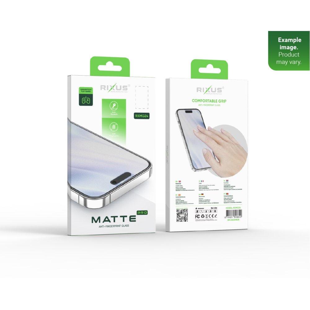 Rixus Matte Tempered Glass For Apple iPhone XR, 11