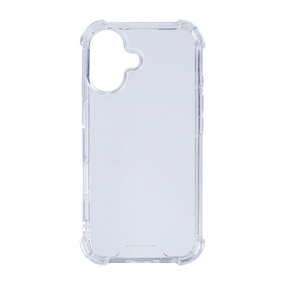 Rixus Anti-Burst Case For Apple iPhone 16 Plus Transparent