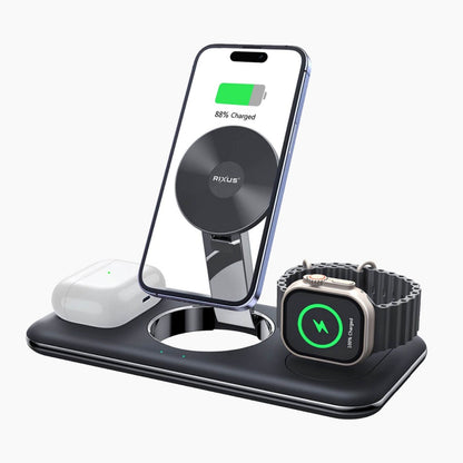 3-in-1 Wireless Charger for iPhone/Watch/Airpods
