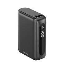 RXPB24 Compact Powerbank Digital Display 10000mAh Black