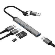RXHU05 USB-C 2 in 1 Hub Multiport Adapter