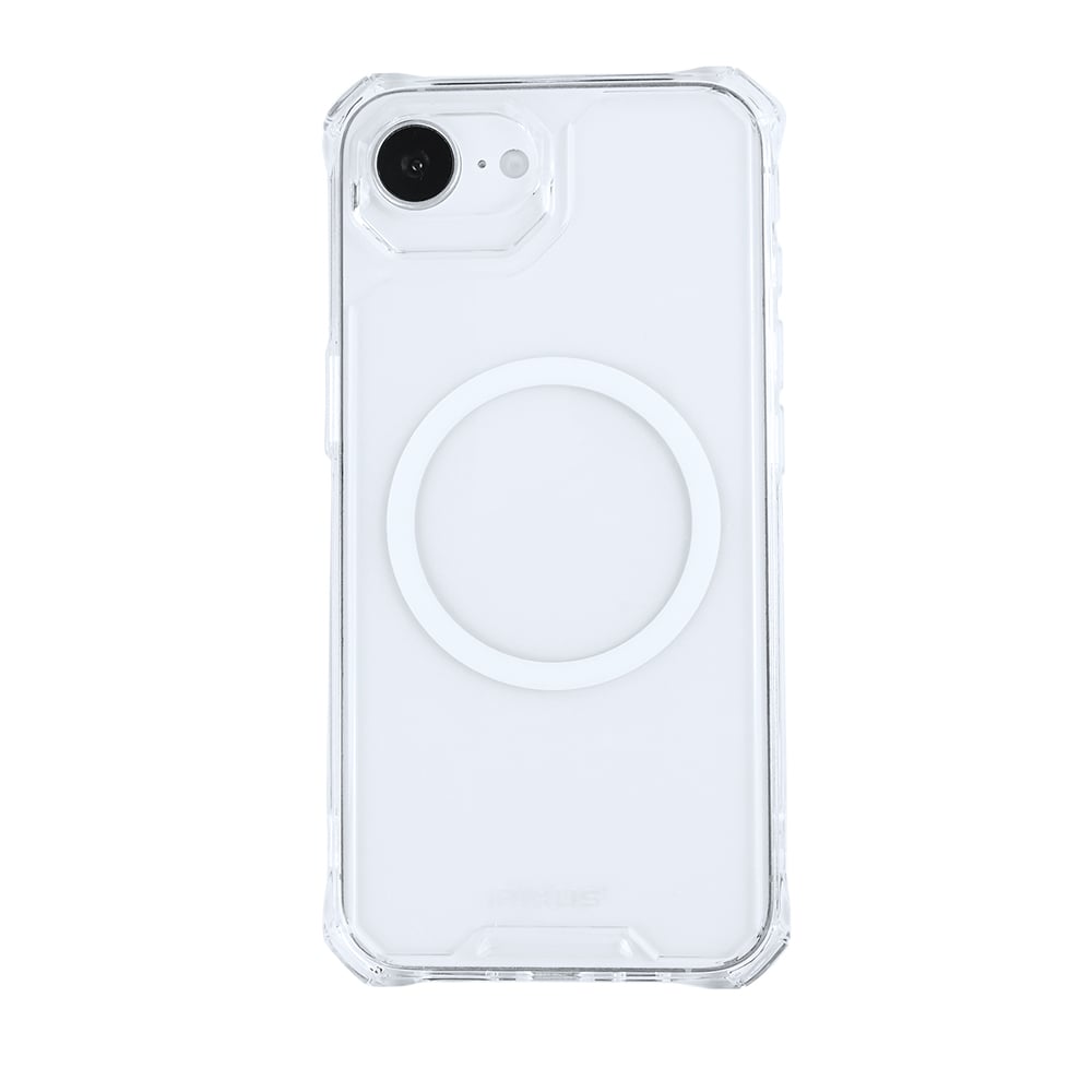 Rixus Armor-X Anti Shock Case With MagSafe For Apple iPhone 16e Transparent