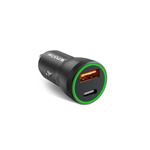 RXCC11 USB-C PD+QC Car Charger 20W Black