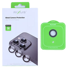 Rixus Metal Shield Camera Tempered Glass For Apple iPhone 16e