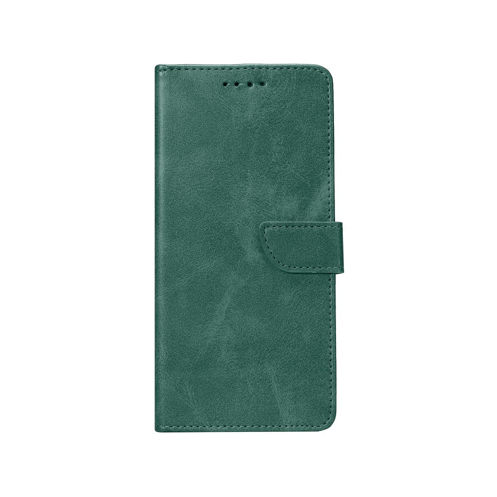 Rixus Bookcase For Samsung Galaxy A54 Dark Green