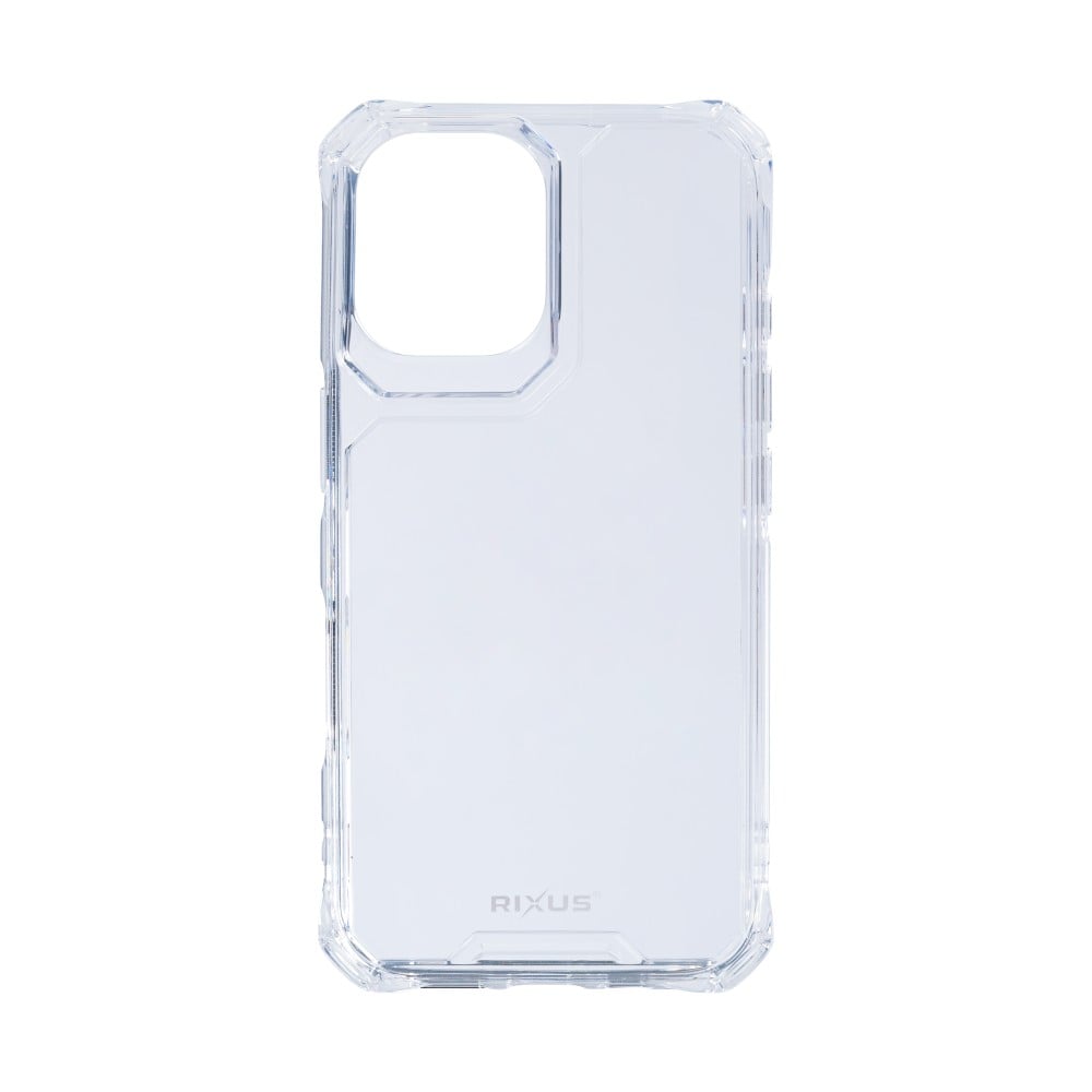 Rixus Armor-X Anti Shock Case For Apple iPhone 16 Plus Transparent