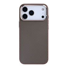 Rixus Mag Carbon With MagSafe For Apple iPhone 17 Pro Brown