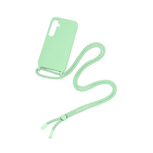 Rixus TPU Necklace Cord Cover For Samsung Galaxy A35 5G Matcha