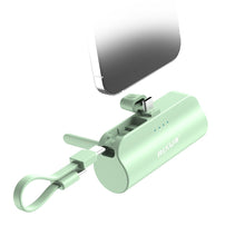 RXPB98G Mini Click-On Powerbank USB-C 5000mAh Green