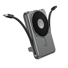 RXPB76B MagSafe Powerbank 10000mAh With Built-in Cable Gray