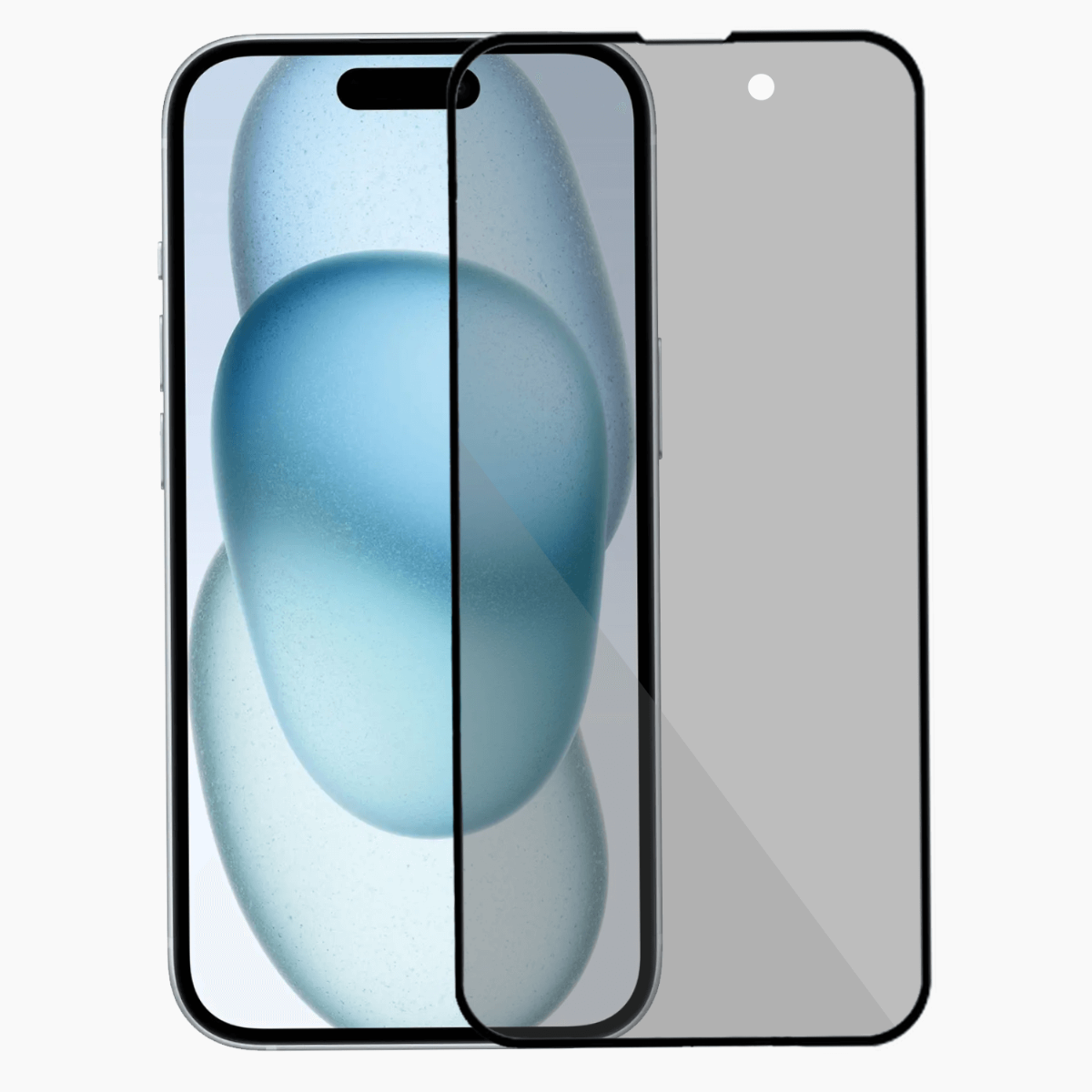 Privacy Screenprotector iPhone 15 / 15 Pro