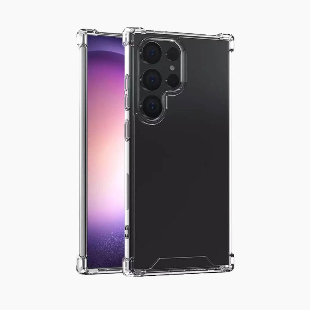 Anti Burst Case Transparant Samsung S23 Ultra